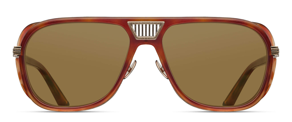 Matsuda Official M3023 V2 Aviator Sunglasses Hand Made in Japan