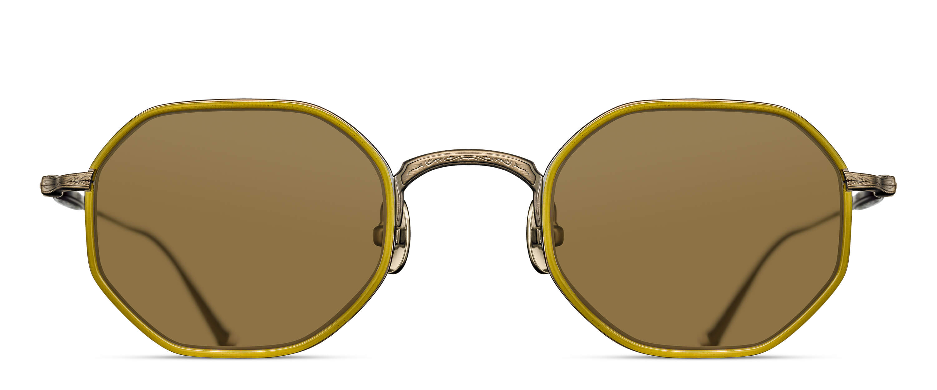 Matsuda Official | M3086-i Geometric Sunglasses - Hand Made