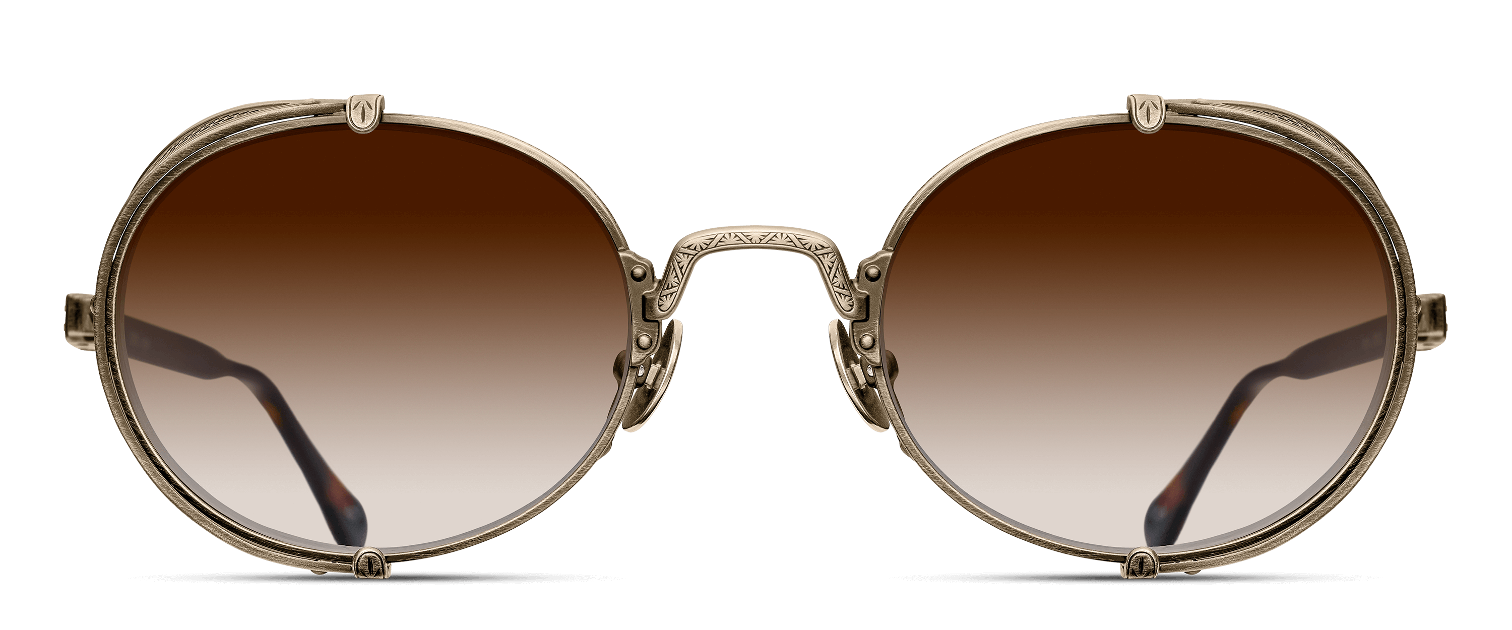 Matsuda Official | 10610H Round Sunglasses - Hand Made in Japan