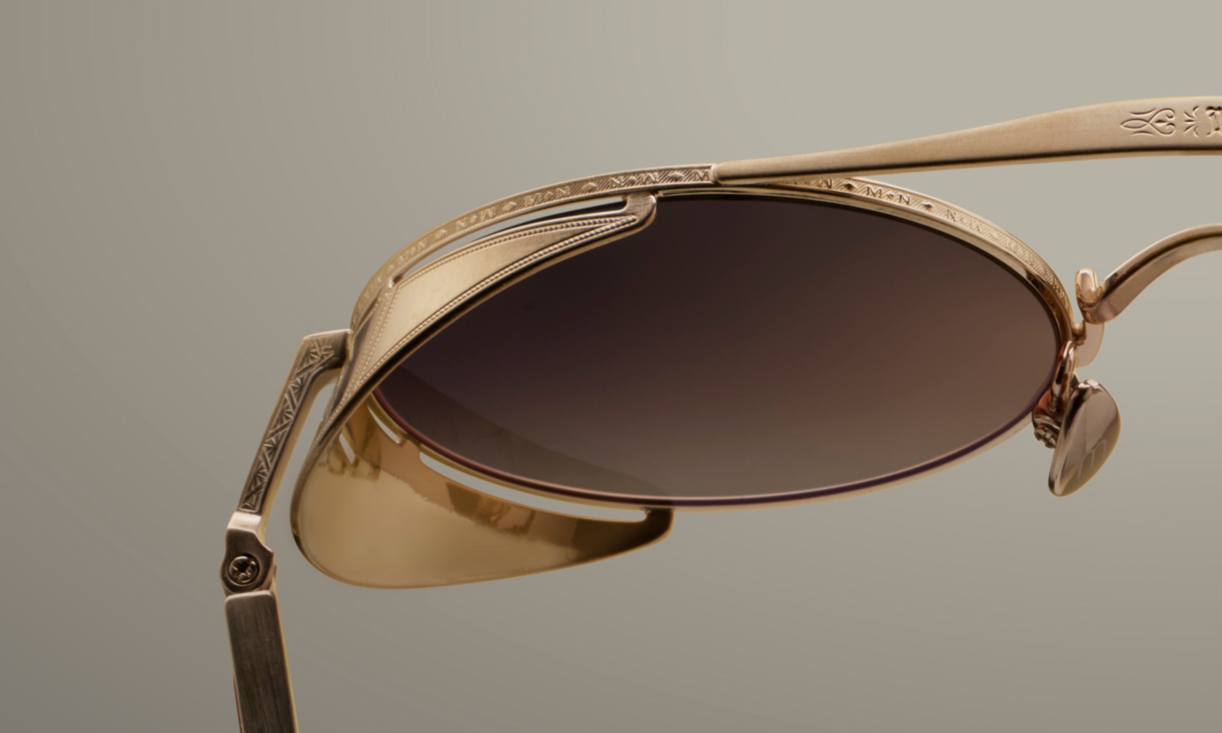 Matsuda Official | M3128 Round Sunglasses - Hand Made in Japan