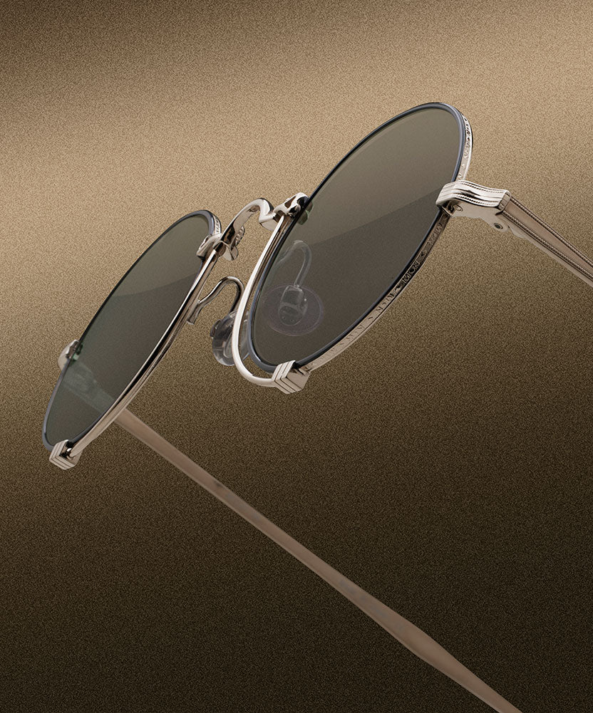 Matsuda Official | 10601H Round Sunglasses - Hand Made in Japan