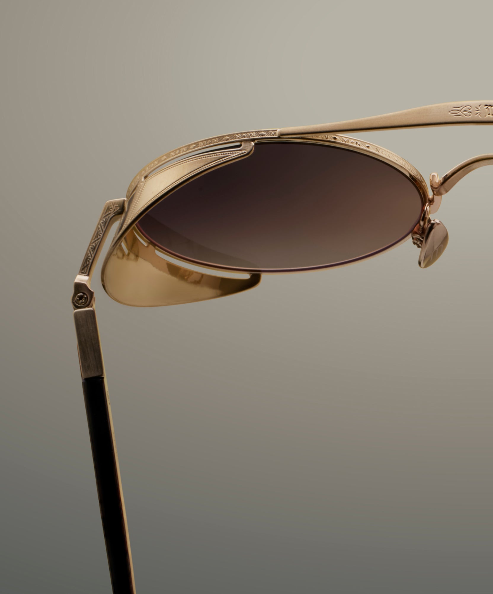 Matsuda Official | M3128 Round Sunglasses - Hand Made in Japan