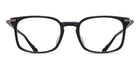 Matsuda M2076 Matte Black - Antique Silver acetate sunglasses front view