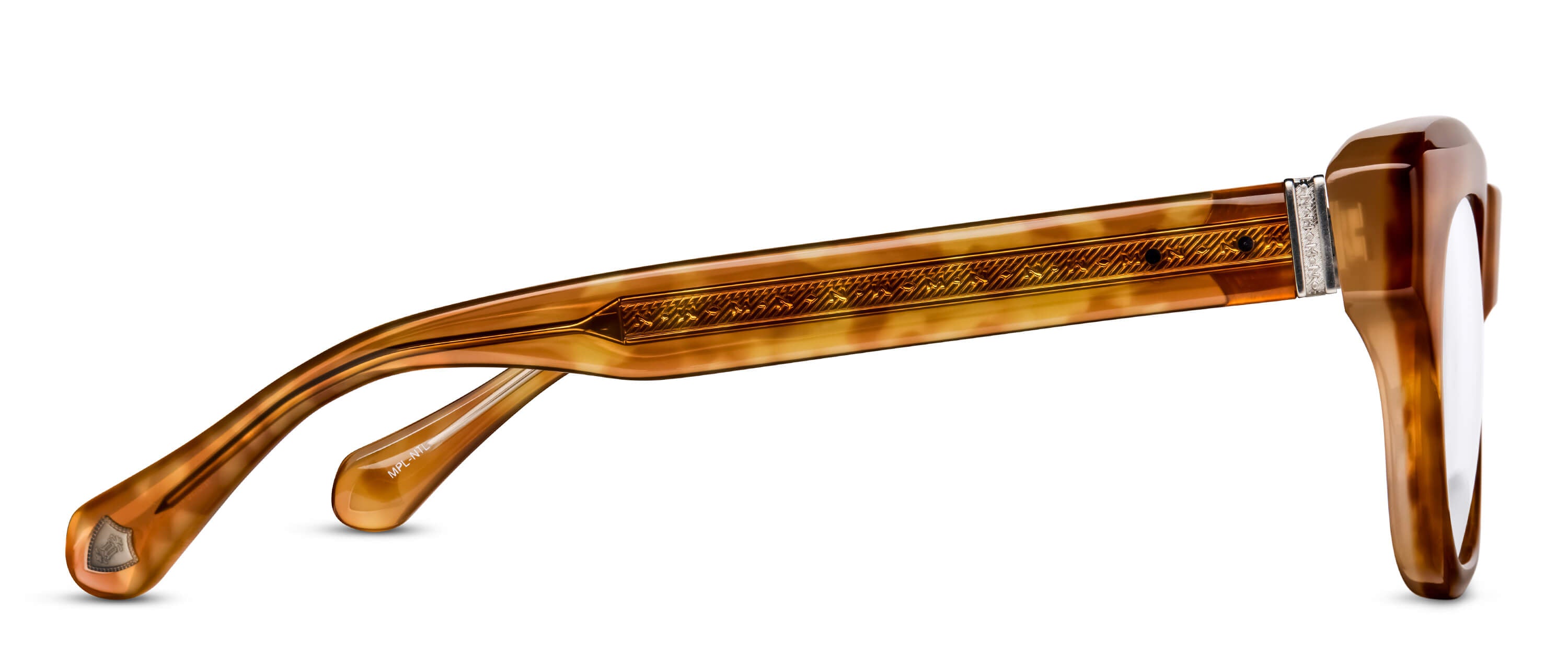 （表）えさし　ESASHI（裏）松 前　MATSUMAE Matsuda Official | M3127 Round Glasses - Hand Made in Japan