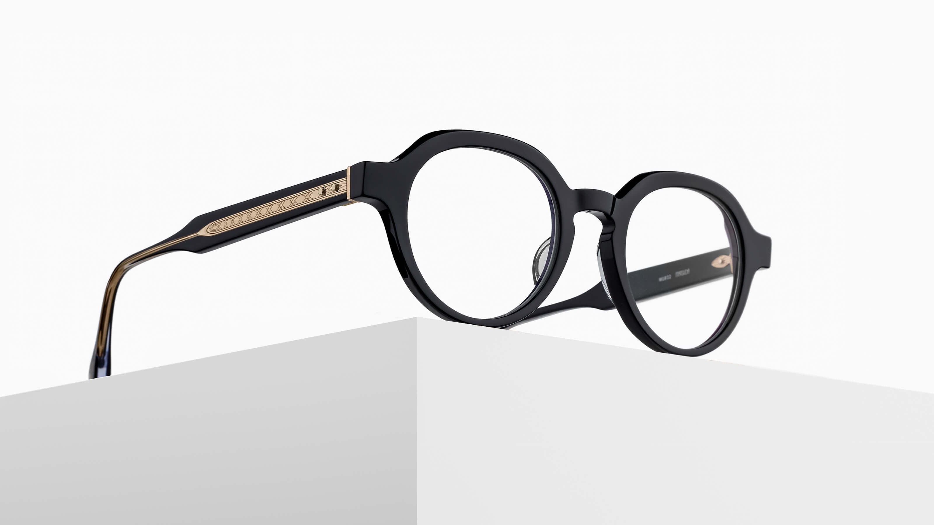 メガネ MATSUDA FW25 Matsuda - M1032.RX - blk (M1032 RX CLEAR 47) Matsuda Official | M1032 Panto Glasses - Hand Made in Japan
