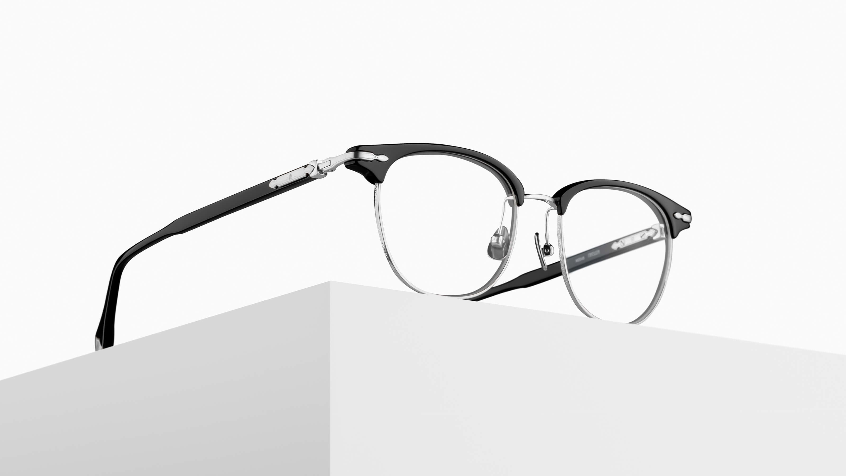 グリアマテラ　黒 Matsuda M2048 BLK-BS Glasses - US
