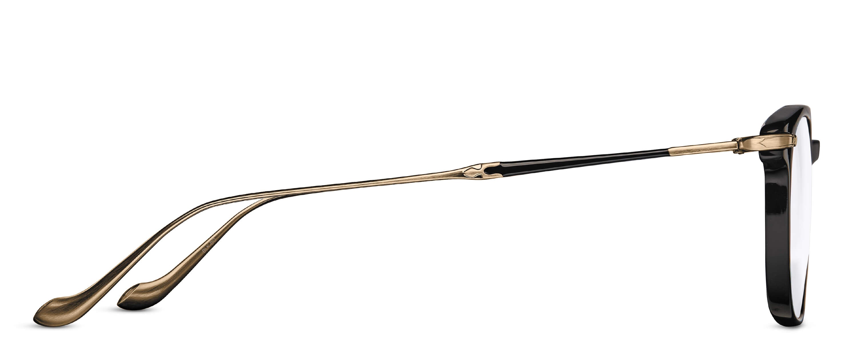 メガネ MATSUDA Matsuda - M2052.RX - BRUSHED BRUSHED Matsuda M2052 - black / brushed gold rx – Mondello 1962