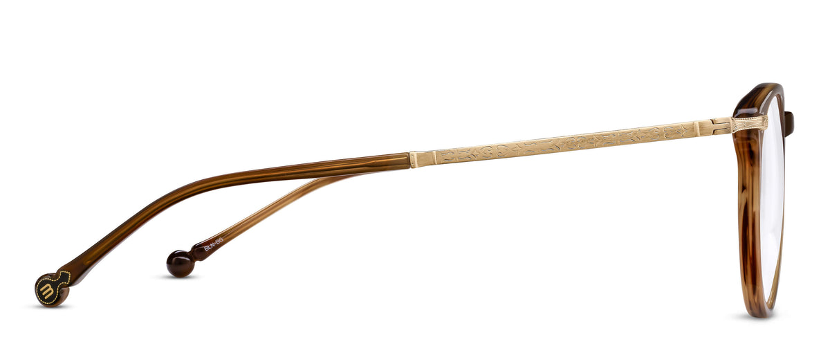 Matsuda M2076 Blonde - Brushed Gold
acetate sunglasses profile view