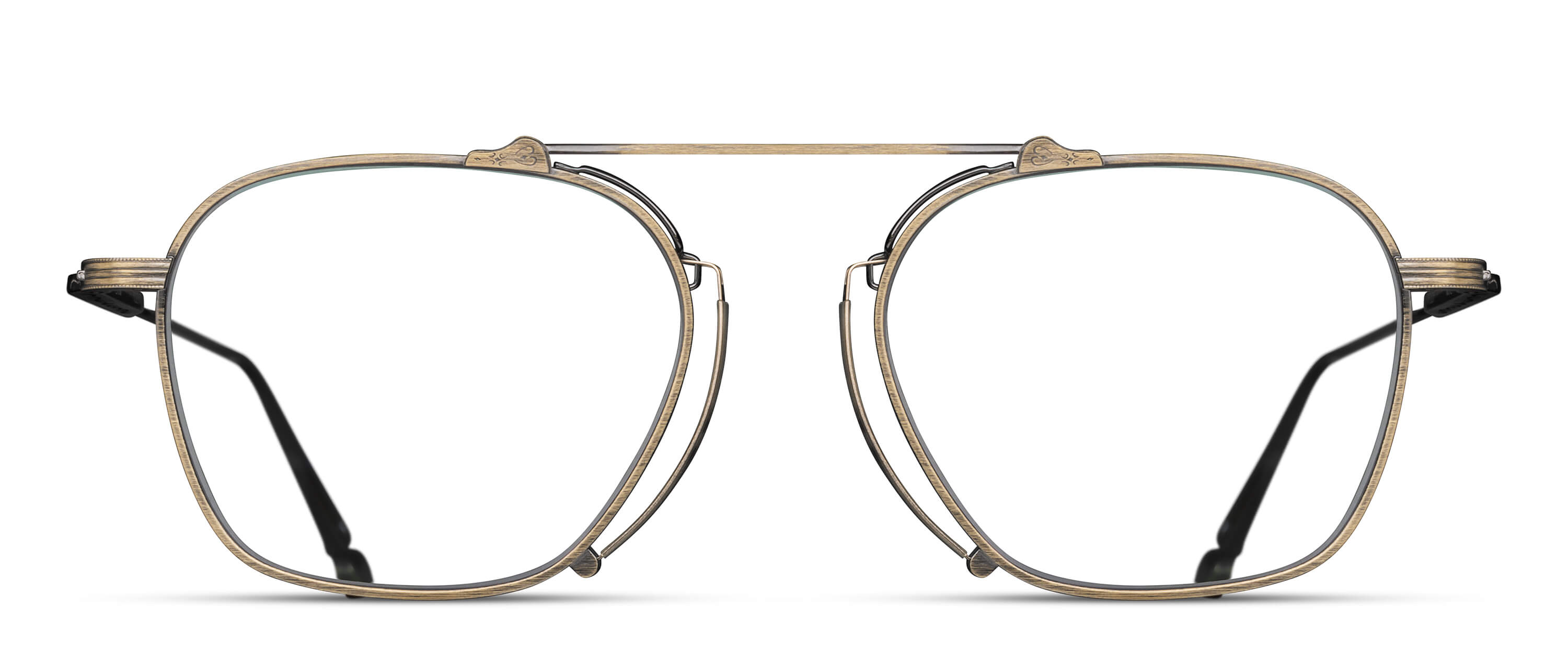 メガネ MATSUDA Matsuda - M3149.RX - antique gold bottle gree Matsuda Eyeglasses - M3063 | Specs Collective
