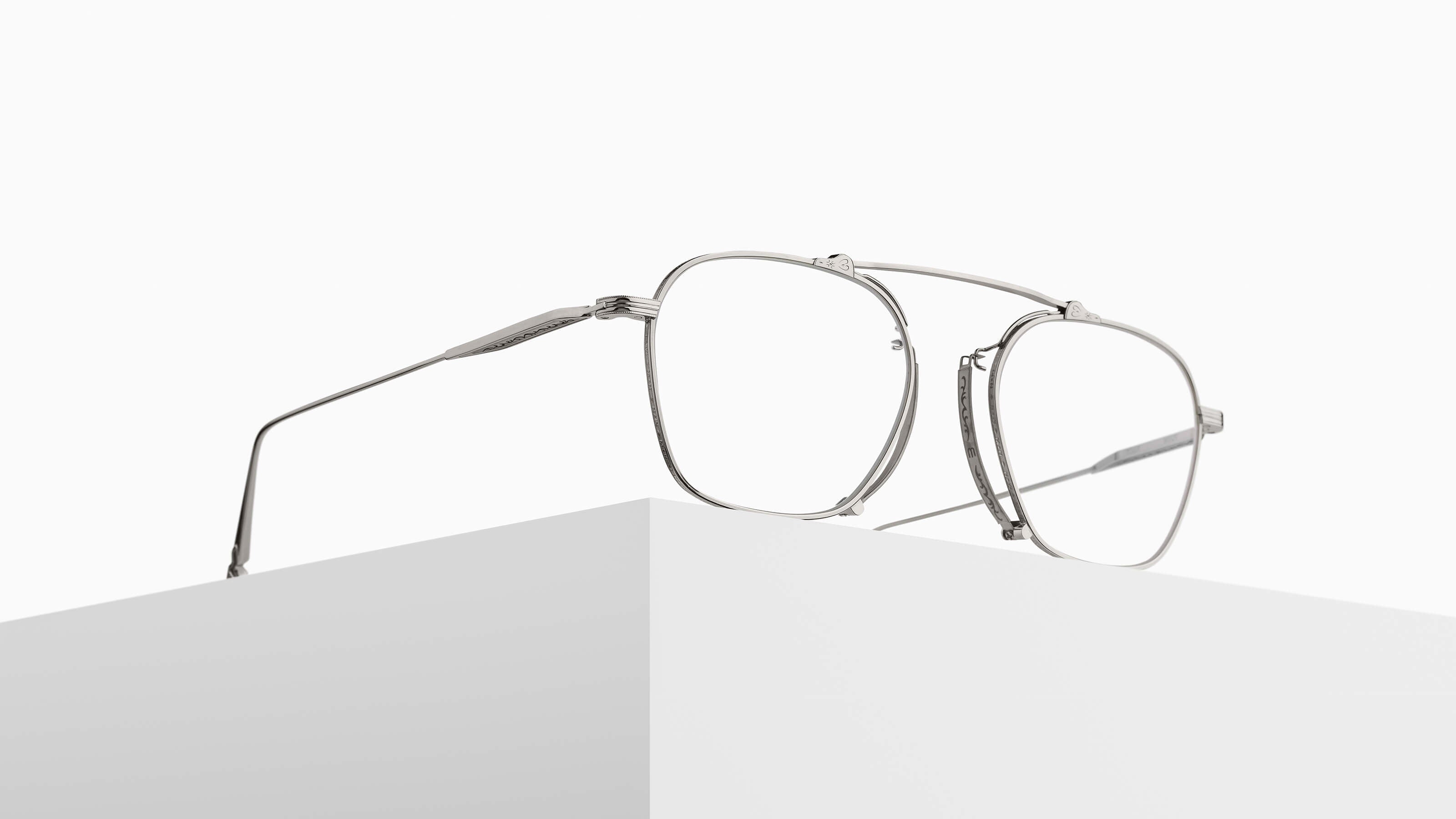 Matsuda Official | M3129 Rectangle Glasses - Hand Made in Japan