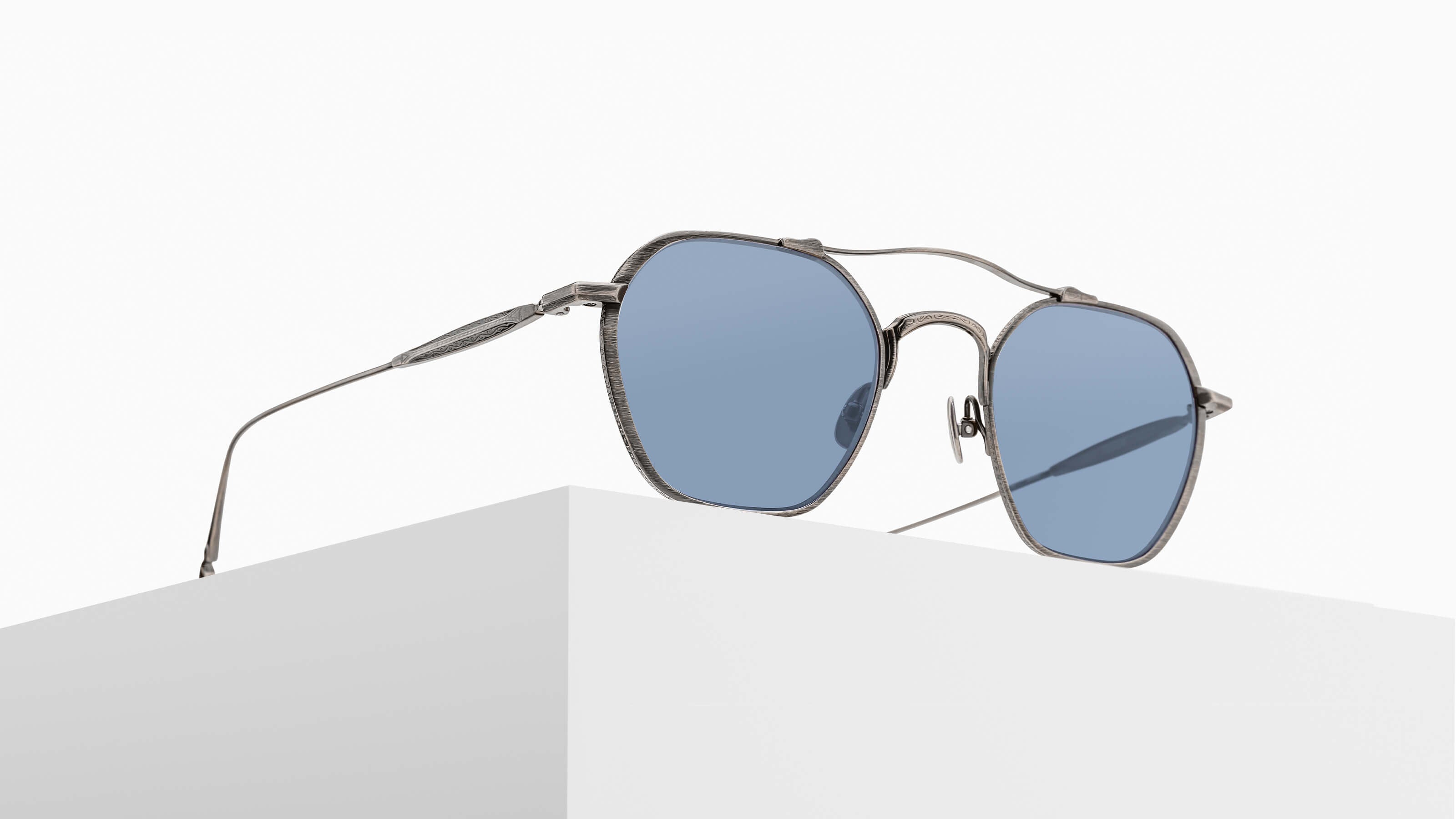 MATSUDA M3145 【AS】ツーブリッジ 50サイズ M3145 Geometric Sunglasses | Official Site – Matsuda