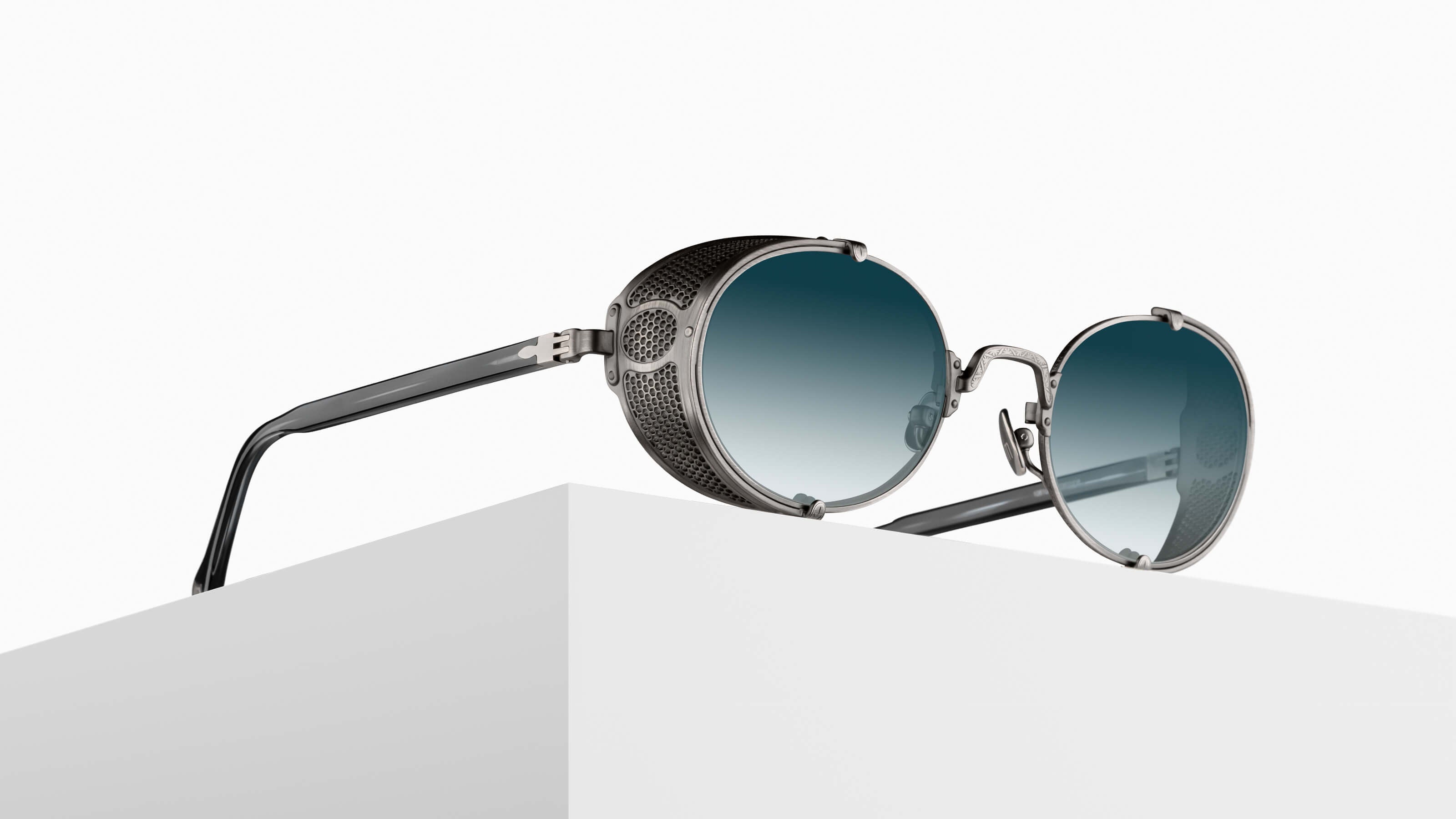 MAZDA サングラス　10610H Matsuda Official | 10610H Round Sunglasses - Hand Made in Japan