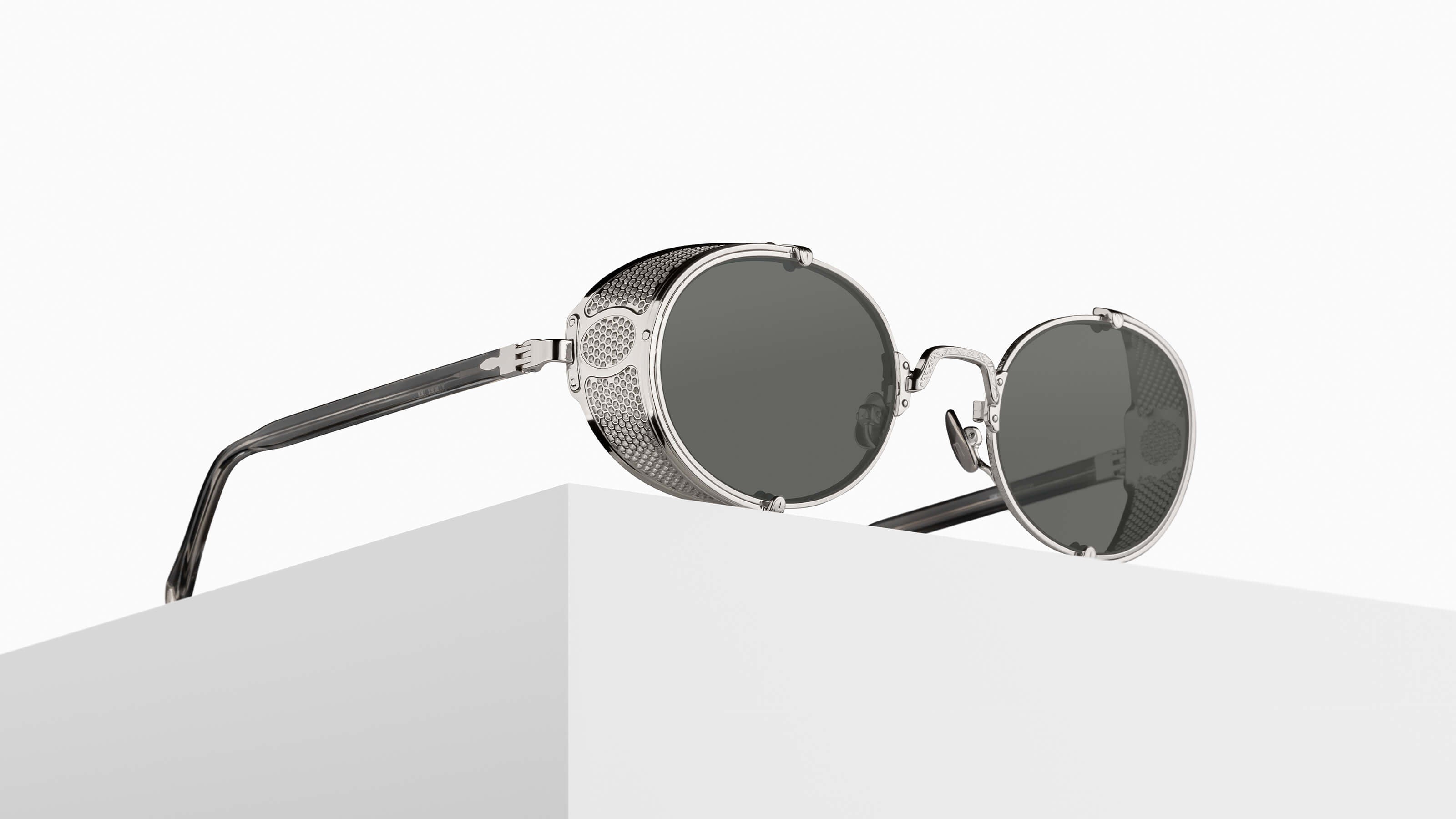 Matsuda Official | 10610H Round Sunglasses - Hand Made in Japan