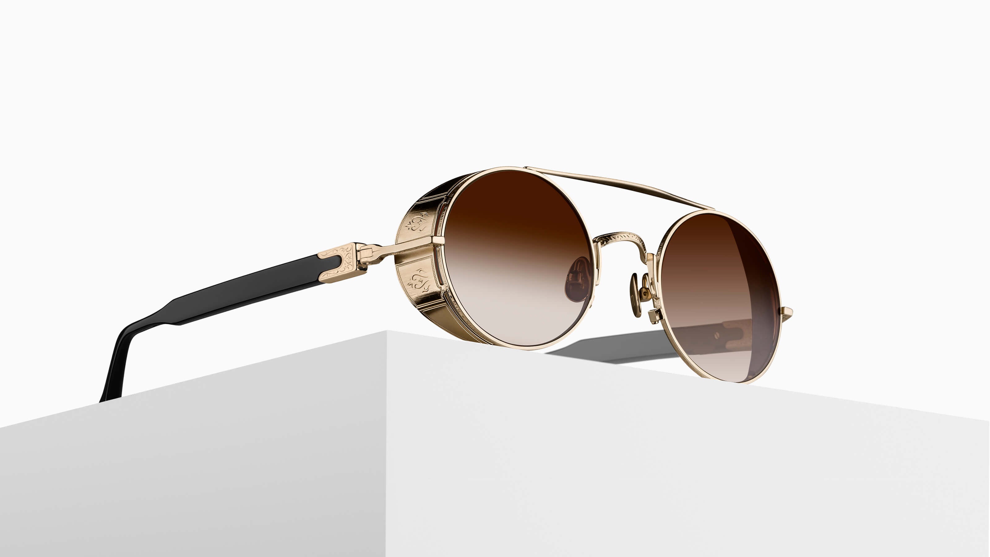 マツダアイウェアM3128 matsuda-sunglass-m3128-bg-blk-