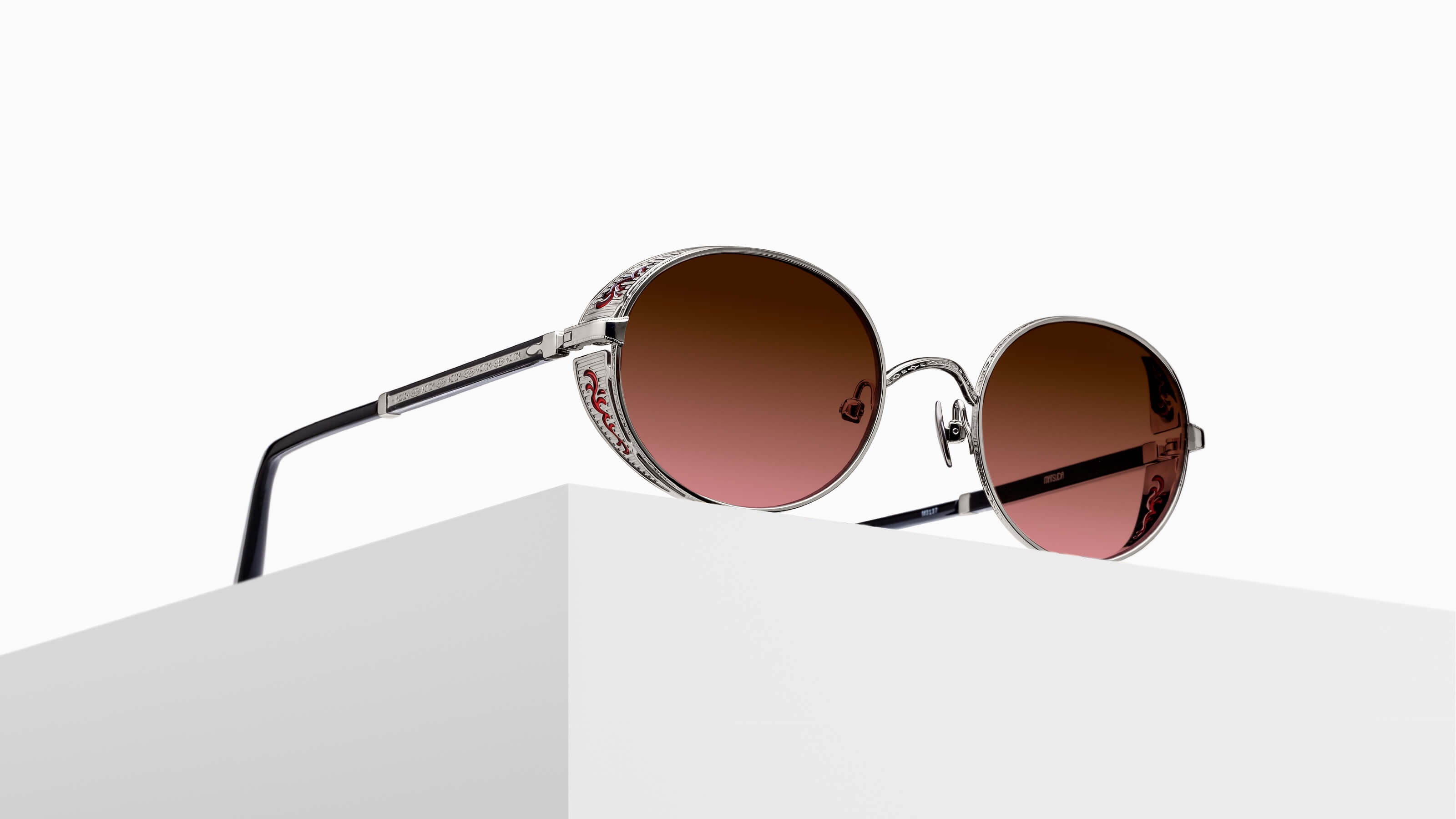 Matsuda Official | M3137 Sideshield Sunglasses - Hand Made