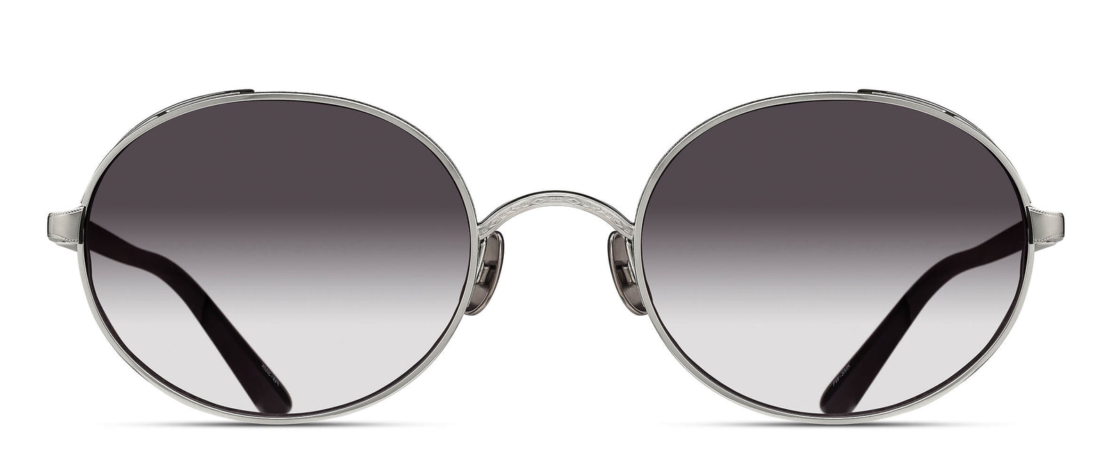 Matsuda M3137 Sunglasses Antique Silver Blue