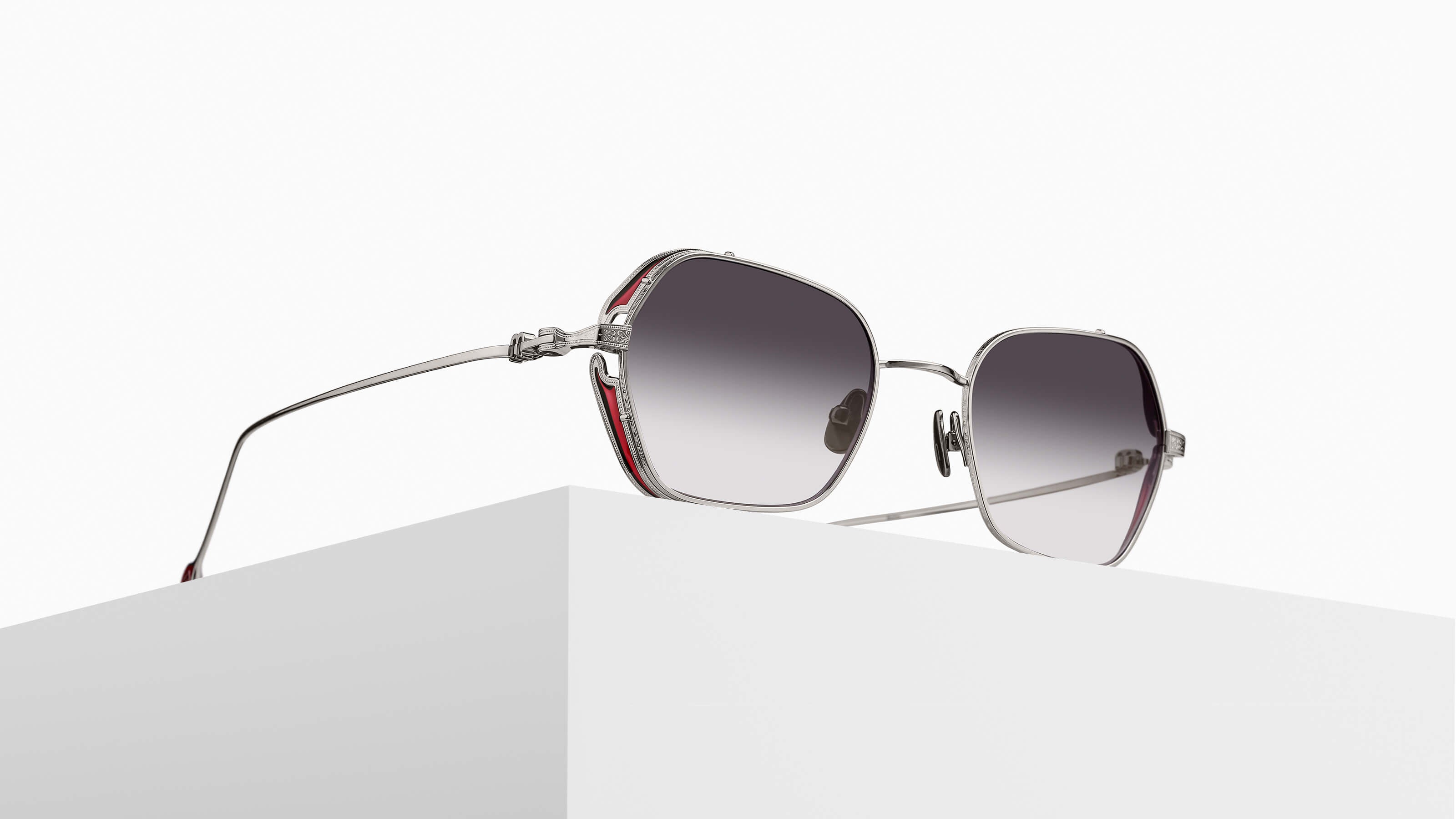 Matsuda Official | M3153 Geometric Sunglasses - Hand Made in Japan