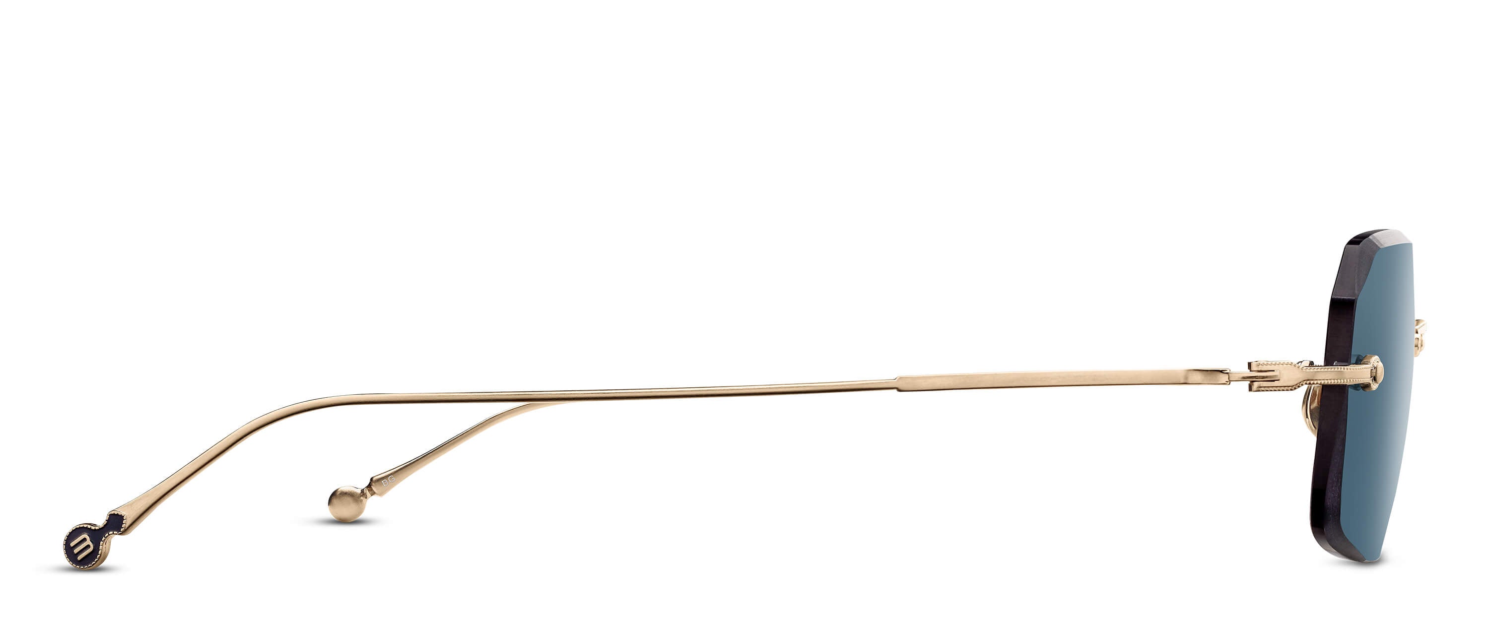 Matsuda Official | M5004 Rectangle Sunglasses - Hand Made in Japan