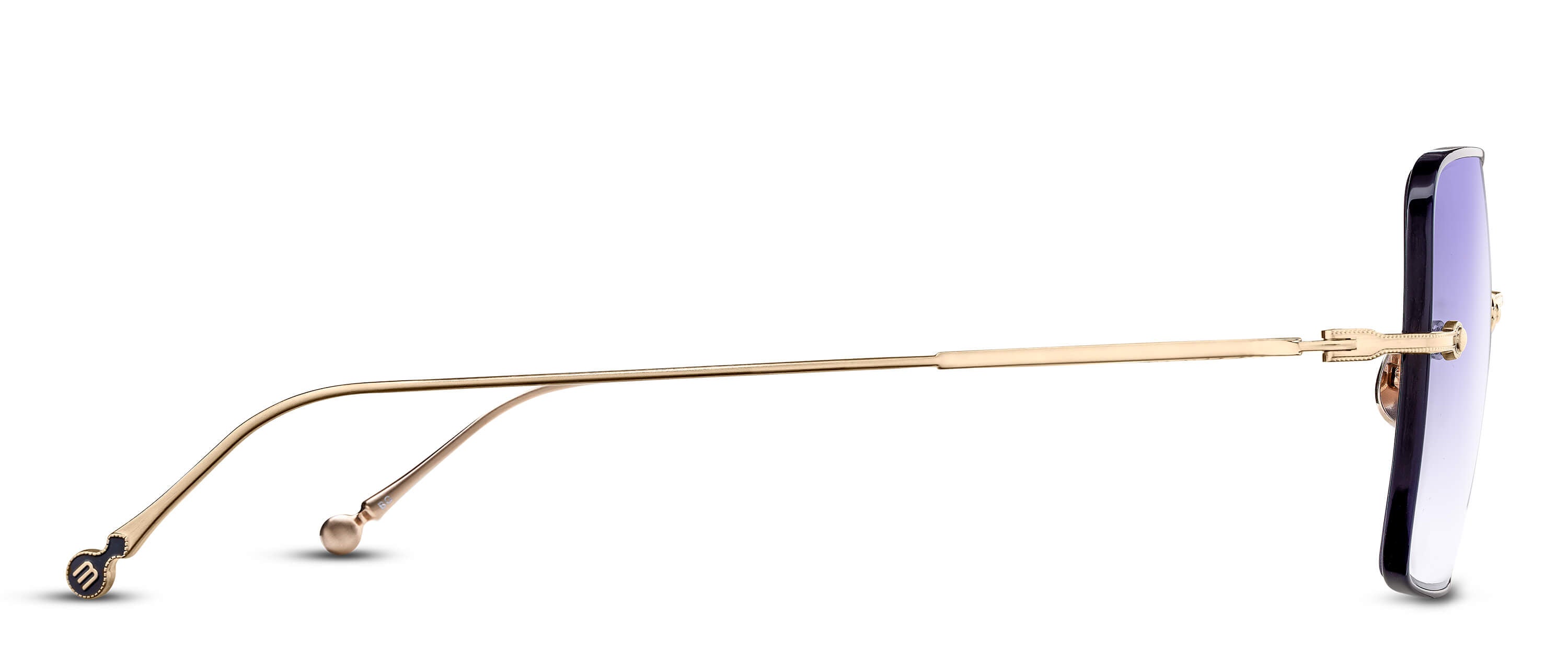 サングラス MATSUDA Matsuda - M5005.SG - BLACK MATTE Matsuda - M5005 Sunglasses | Specs Collective