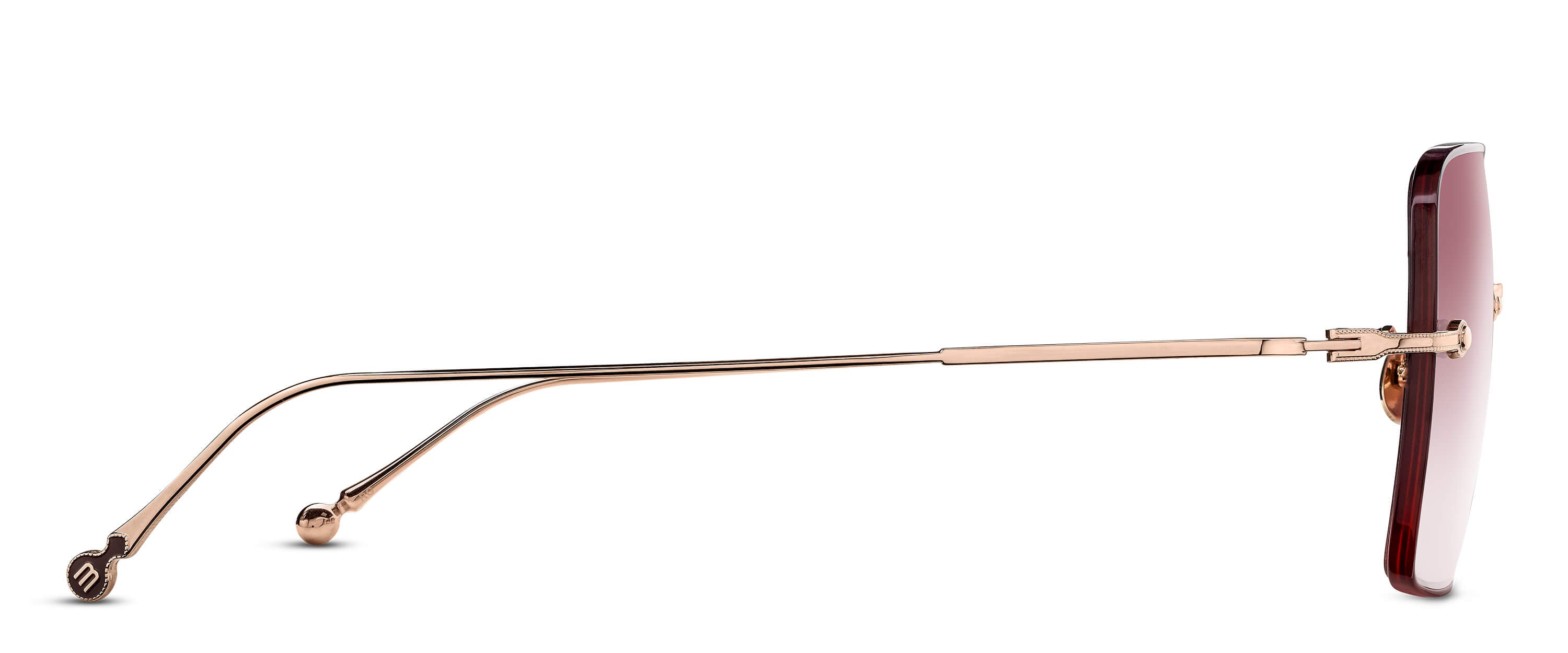 サングラス MATSUDA Matsuda - M5005.SG - BLACK MATTE Matsuda M5005 - rose gold – Mondello 1962