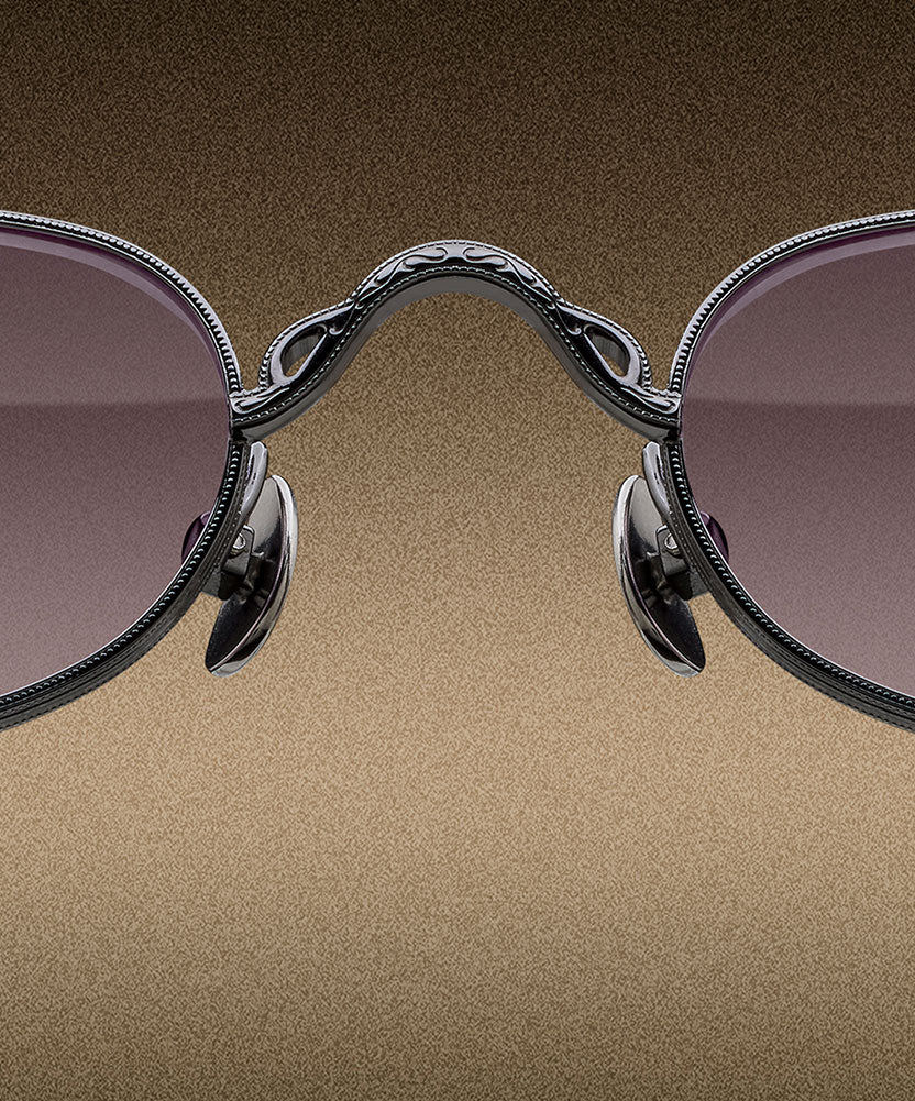 Matsuda Official | 10611H Rectangle Sunglasses - Hand Made in Japan