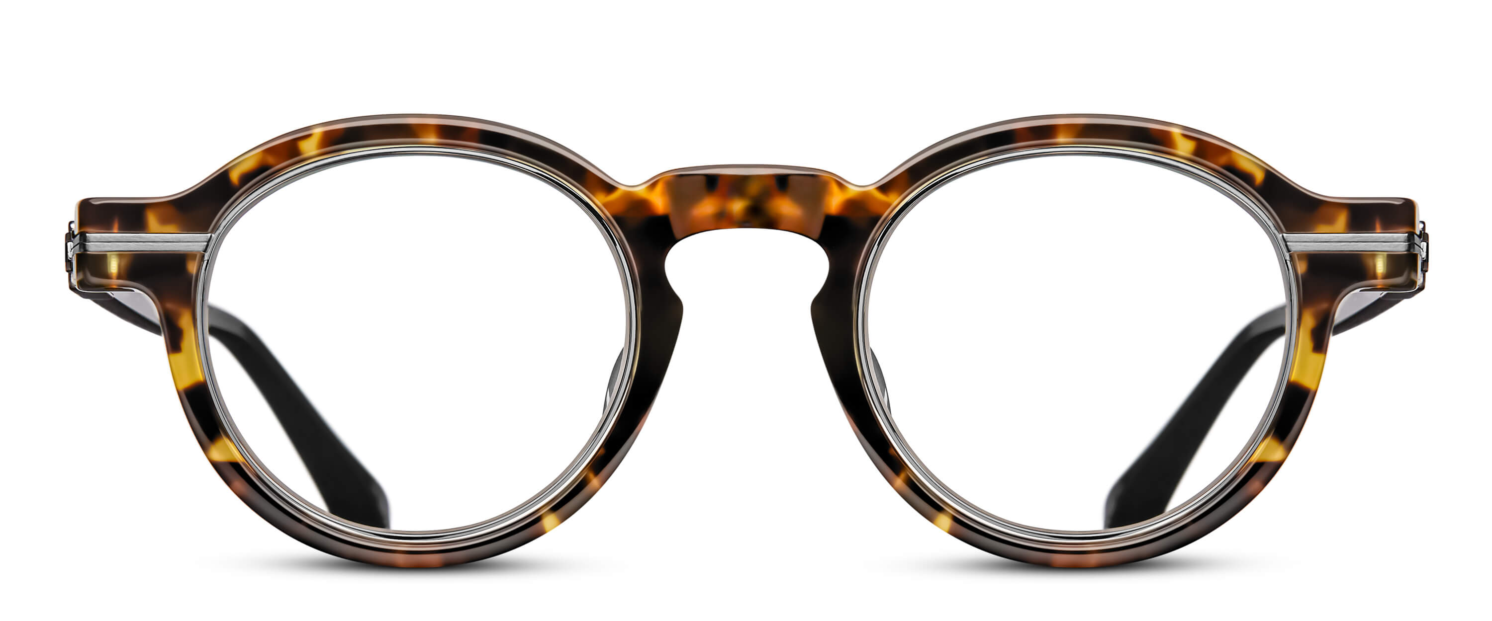 メガネ MATSUDA Matsuda - M2056 - BKS BS BLACK STRIPE  BRU Matsuda Eyewear - M2056 BKS-BS | Eye Candy Optical