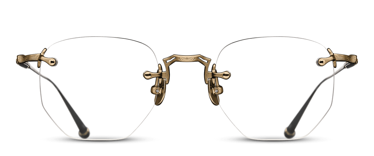 MATSUDA M3104 ツーポイント　サングラス　縁無しフレーム matsuda-eyewear-m3104-ag-46-