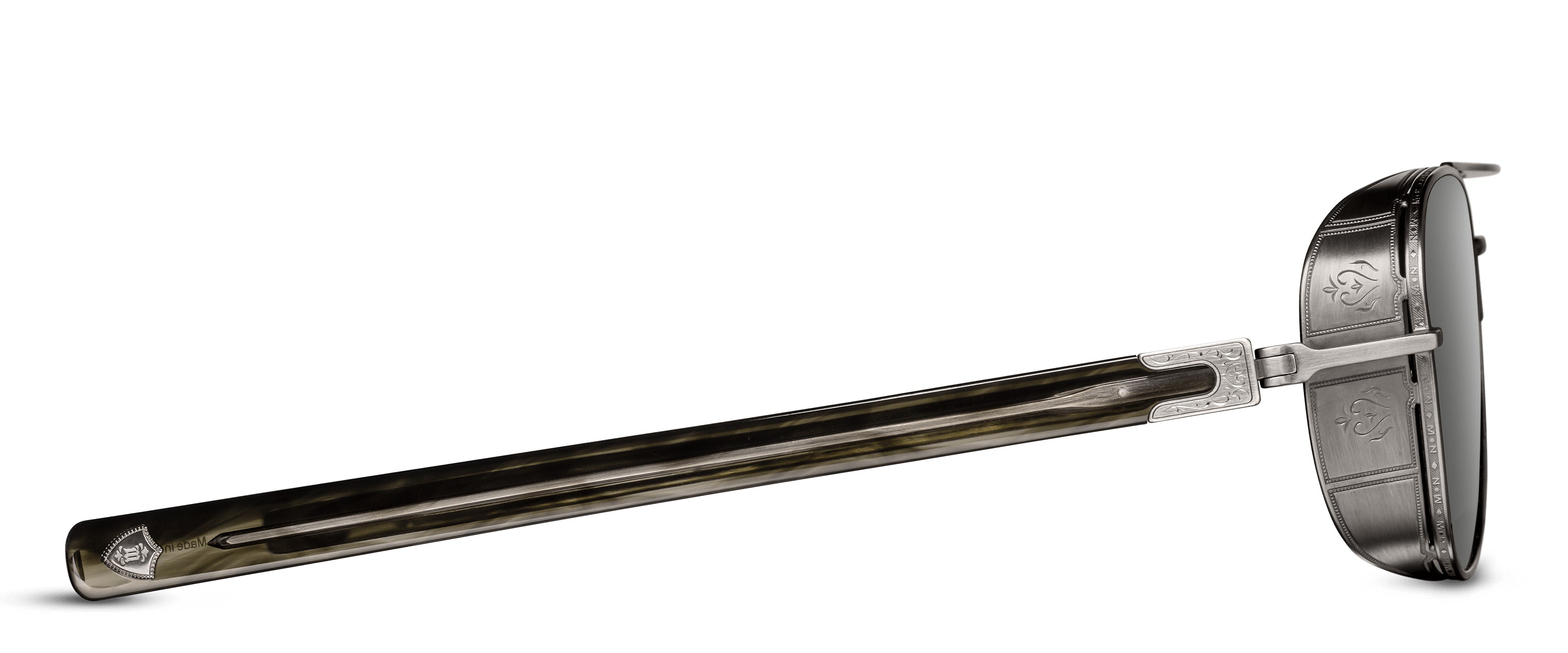 Matsuda Official | M3115 Aviator Sunglasses - Hand Made in Japan