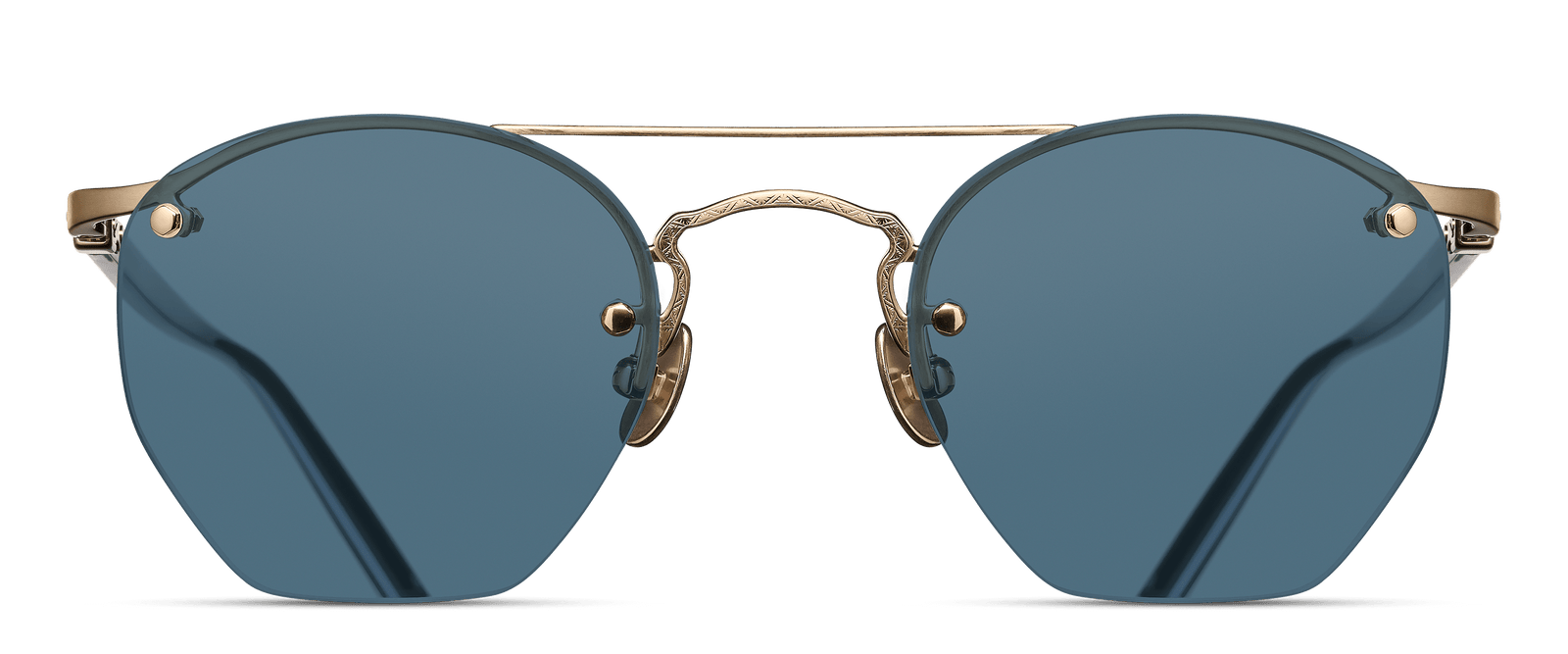 Matsuda Official M3117 Geometric Sunglasses Hand Made in Japan